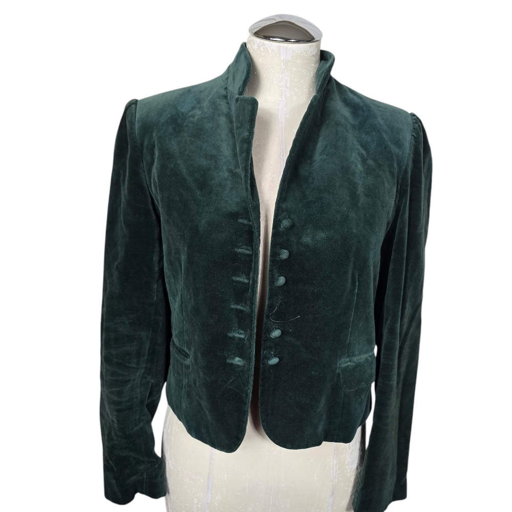 Jack Winter Green Button Down Jacket 6 - image 3